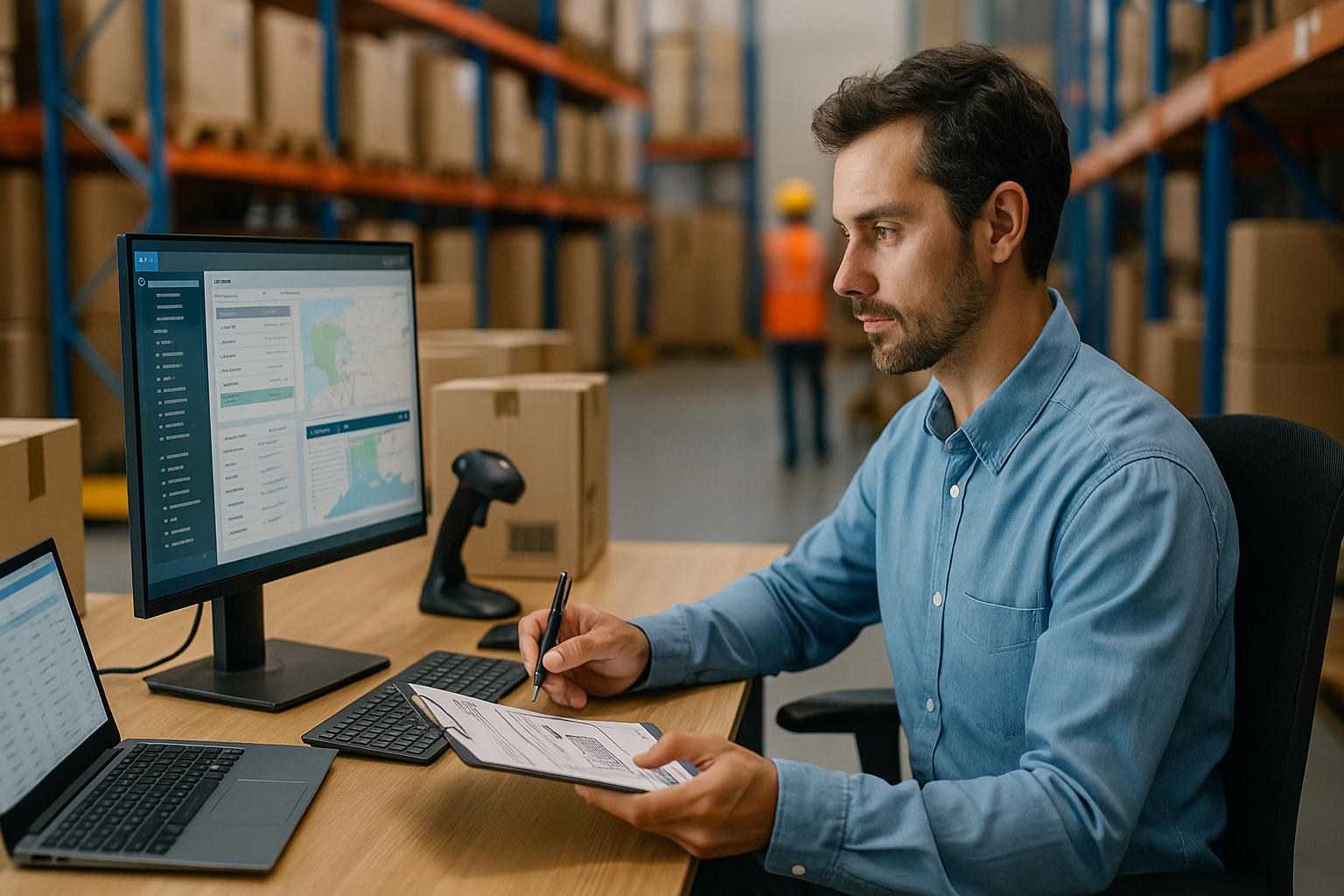 Assistente de Logística com IA: rastreie entregas, controle estoques e reduza erros operacionais