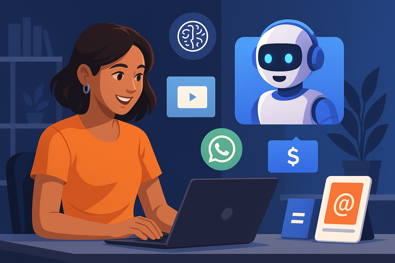 IA para Infoprodutores: atenda no WhatsApp, aqueça leads e converta 24h por dia